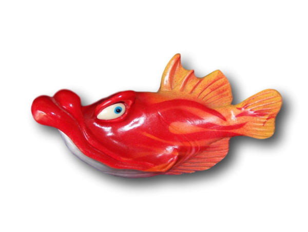 Bubba Flaming Fish Art - Image 2