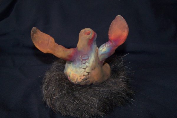 Crabman Raku Fired - Image 3