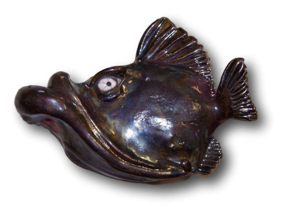 Raku Fired Fish with Attitude - Image 2