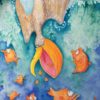 "Take the Plunge!" Watercolor Print - Image 2