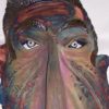 Tribal Mask - Raku Fired