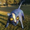 Blue Kitty Stunt Sculpture  SOLD - Image 2