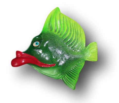 Elvis Fish with Attitude