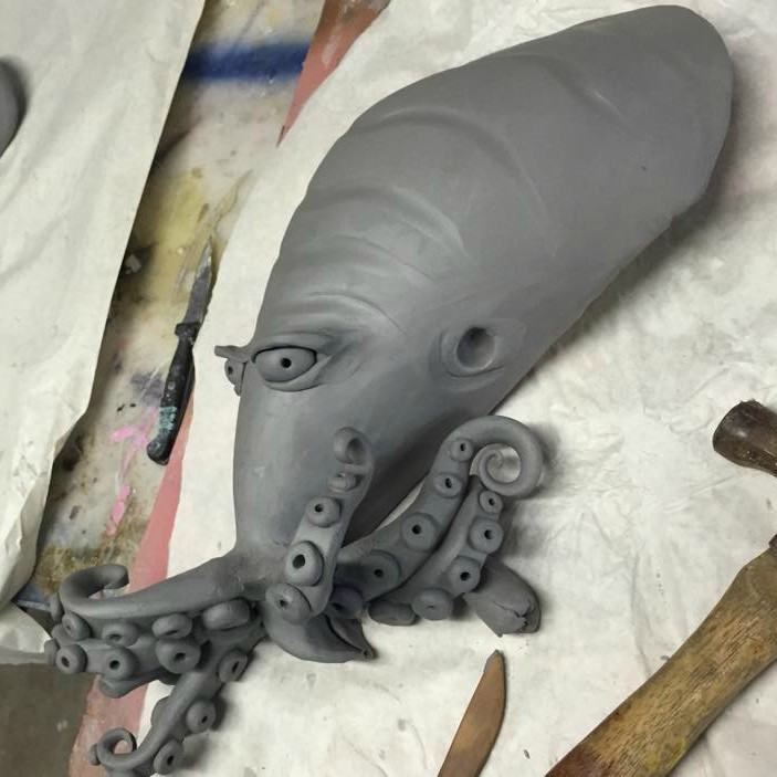 Custom Octopus - Fish with Attitude