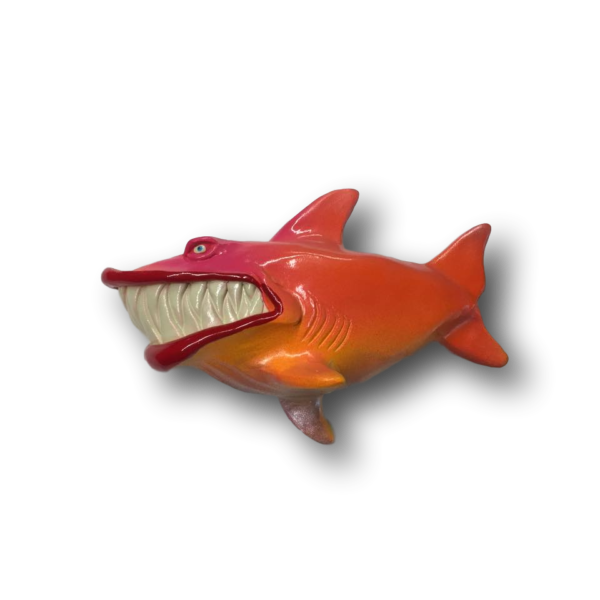 Bright Aunt Mitzi Shark Fish With Attitude - Image 2
