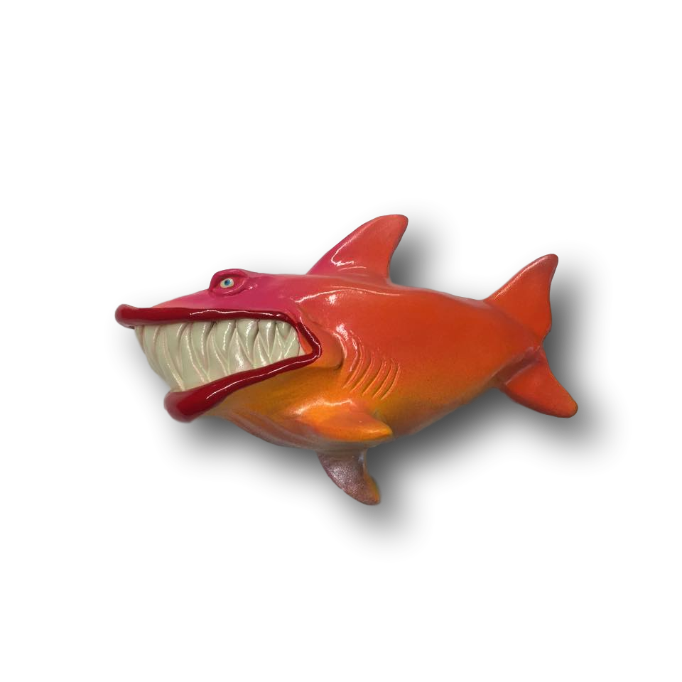 Bright Aunt Mitzi Shark - Fish With Attitude