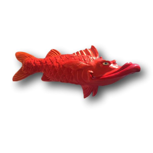 Red Criffster Fish with Attitude