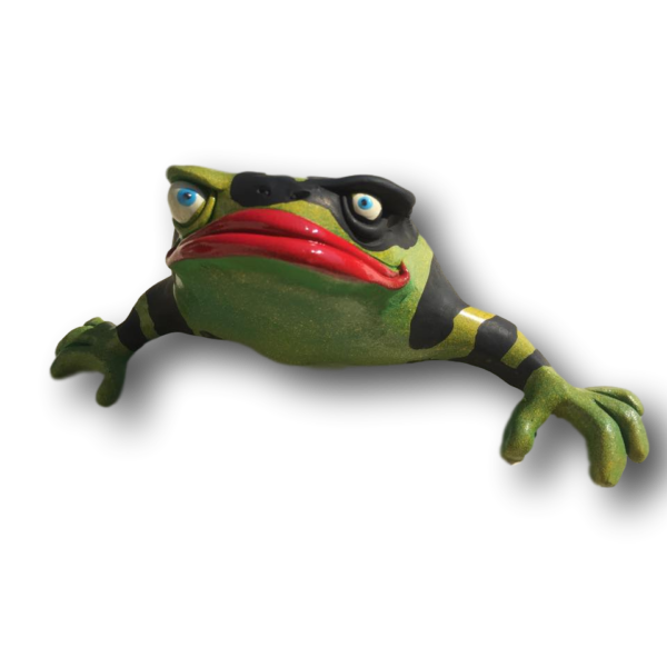 Wild Green Don Juan Frog Art