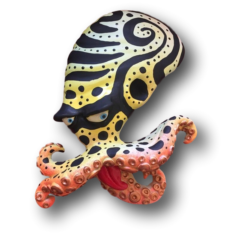 Mr. Poopy Octopus Art