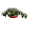 Wild Green Don Juan Frog Art - Image 2
