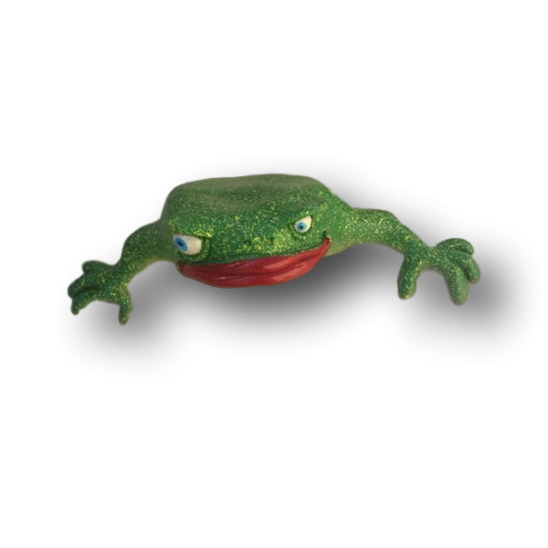 Green Don Juan Frog Art
