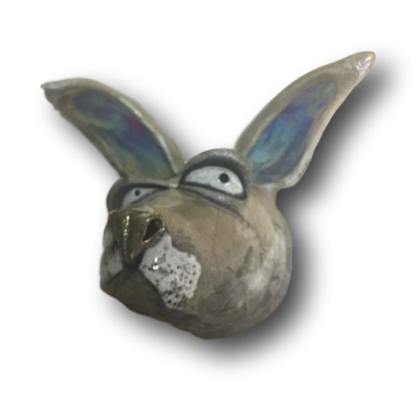 Raku Bunny - Creatures with Attitude