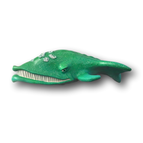 Green Marsha Whale - Fish with Attitude