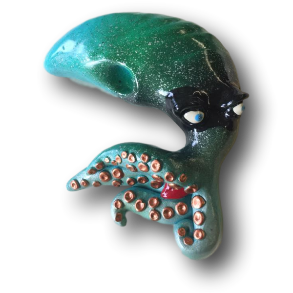 Green Chloe Octopus - Fish with Attitude