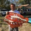 Large Toothy Red Fish - Image 2