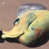 Kissing Fish Raku Fired - Image 3