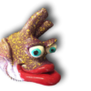 Purple Jodi Wray Fish with Attitude
