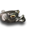 Silver Mrs. Robinson Fish with Attitude