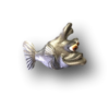 Silver Jodi Wray Fish with Attitude - Image 2