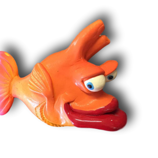 Orange Jodi Wray Fish with Attitude