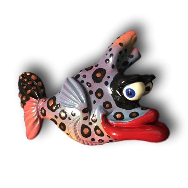 Patterned Jodi Wray - Fish with Attitude