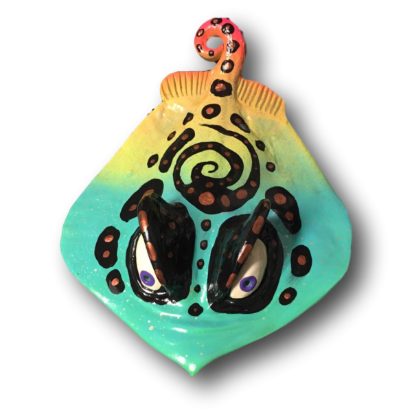 Tri-Color Oscar Stingray - Fish with Attitude