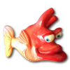 Bright Orange Jodi Wray - Fish with Attitude