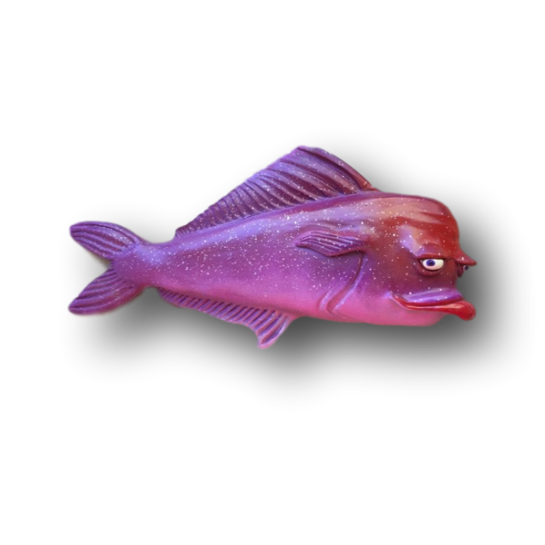 Funky Purple Crusty Rusty - Fish With Attitude