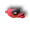 Pretty Pink Mrs. Robinson Fish with Attitude