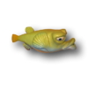 Yellow Fade Mrs. Robinson Fish with Attitude - Image 2