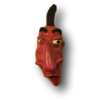 Red and Black Seminole Mask - Image 3