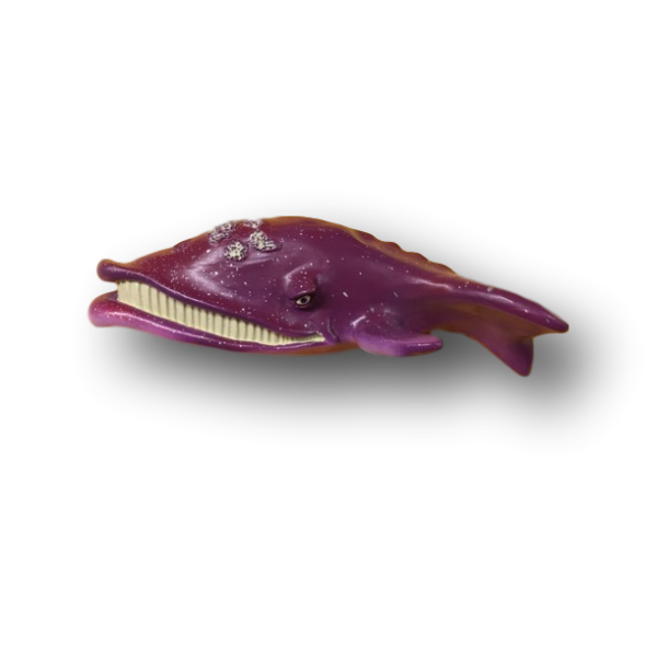 Purple Marsha the Whale - Fish with Attitude