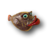 Speckled Red Lips Dr. Billy Bunko Fish with Attitude