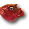 Dark Pink Red Lips Dr. Billy Bunko Fish with Attitude