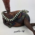 Cleopatra - Raku Fired Figure - Image 3