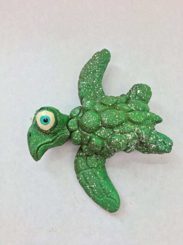 Big Wave Dave Sea Turtle Groovy Green - Mike Quinn