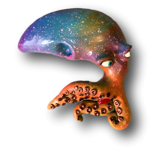 Intense Patterned Chloe Octopus - Fish with Attitude