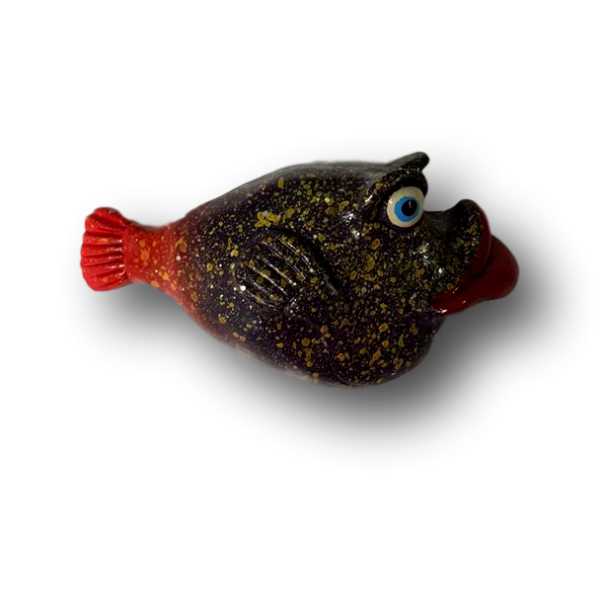 Fab Speckled Dr. Billy Bunko Fish with Attitude