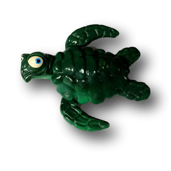 Frankie Two Guns Sea Turtle - Dark Green