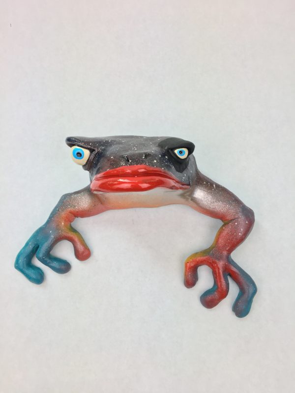 Fabulous Little Big Eye Frog Wall Art