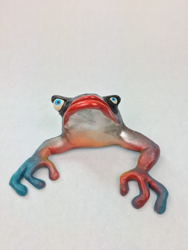 Fabulous Little Big Eye Frog Wall Art - Image 3