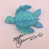 King Kalana Sea Turtle Wall Art- Green - Image 2