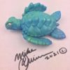 King Kalana Sea Turtle Wall Art- Green