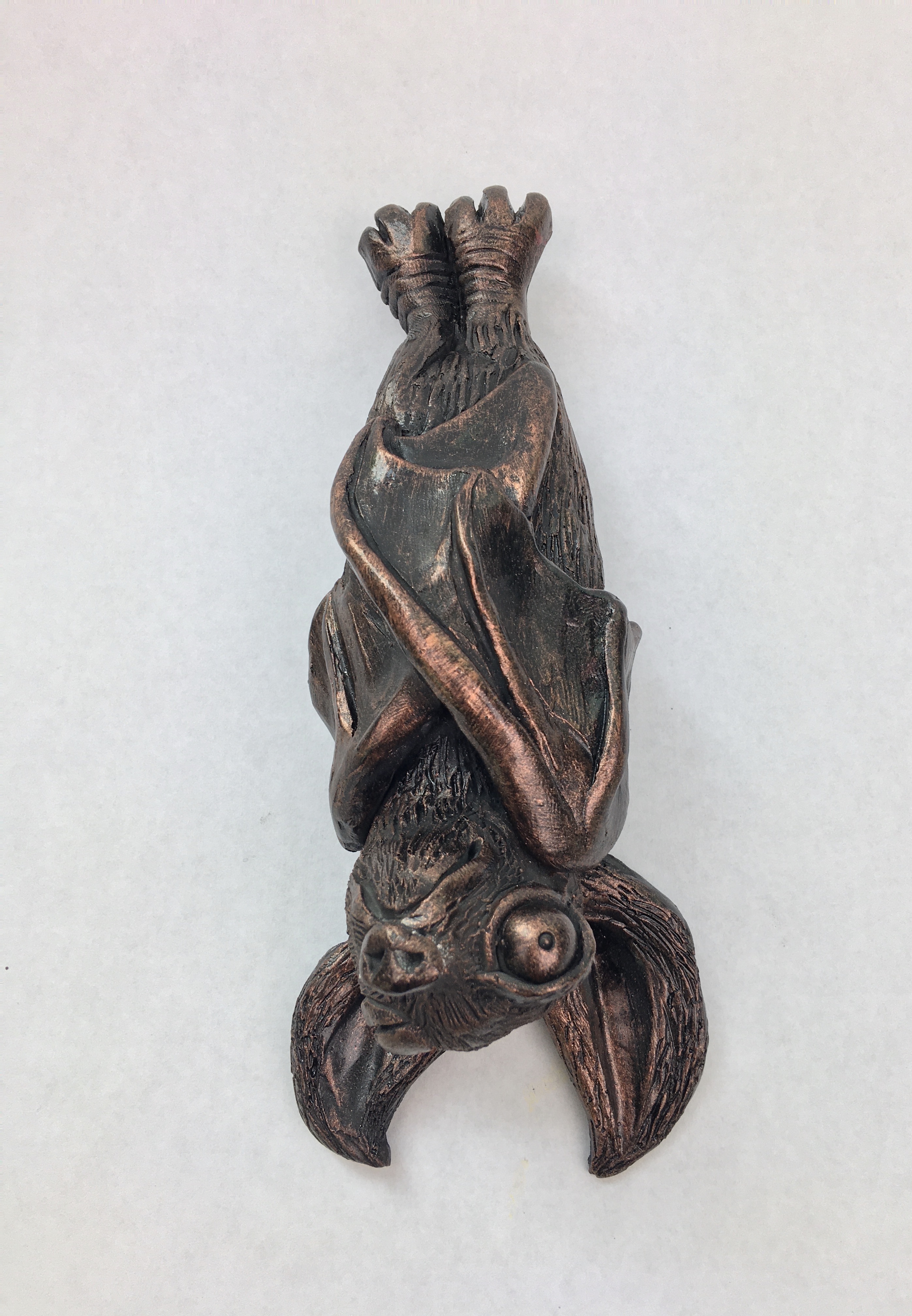 Bronze King Guano Bat Wall Art Fish With Atude By Mike Quinn Bronze King Guano Bat Wall Art Fish