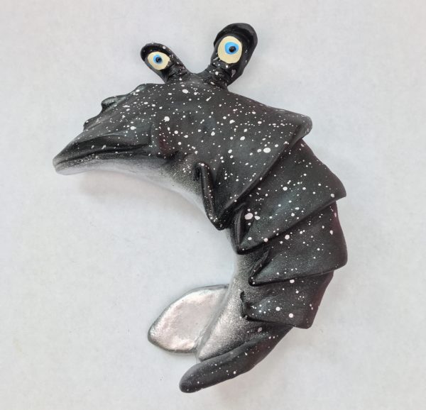 Hipster Shrimp Fish With Attitude