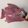 Large Toothy Pink Fish "Lucky Lucy" - Image 2