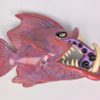 Large Toothy Pink Fish "Lucky Lucy"