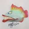 Walter Red Lips Fish Art