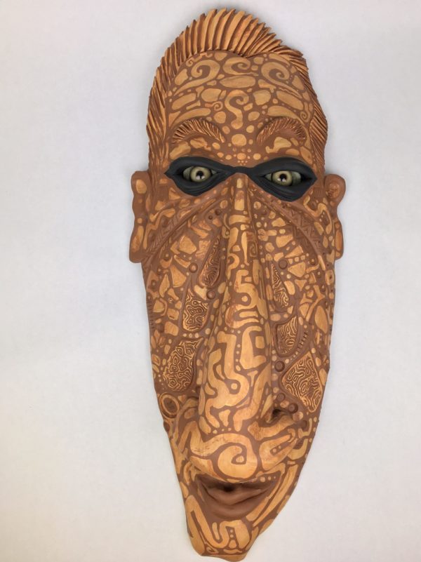 Large Tribal Mask "King Bob" - Image 2