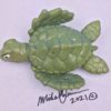 King Kalana Sea Turtle Wall Art Green